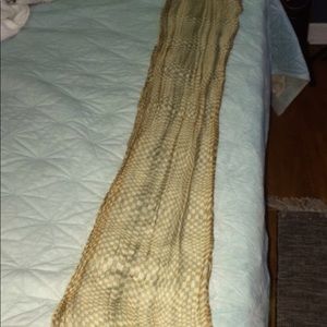 cute checkered illusion scarf